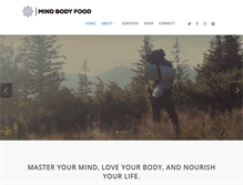 Tablet Screenshot of mindbodyfood.com